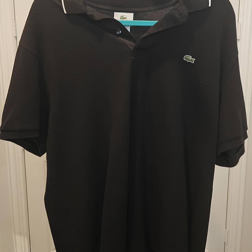 Lacoste Men's Polo Shirt in Black